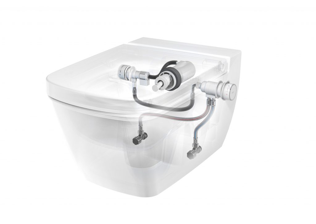 WC školjka s funkcijom bidea TECEone